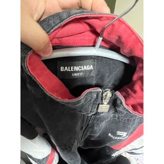 新品 BALENCIAGAデニムトラックジャケット