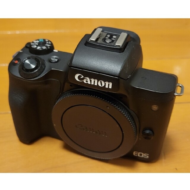 Canon   Canon EOS Kiss M ダブルズームキット ブラックの通販 by ひろ