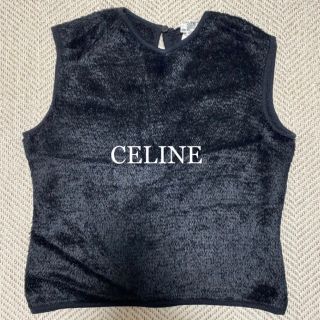 セリーヌ(celine)の【 CELINE 】ウール混ノースリーブ(ニット/セーター)