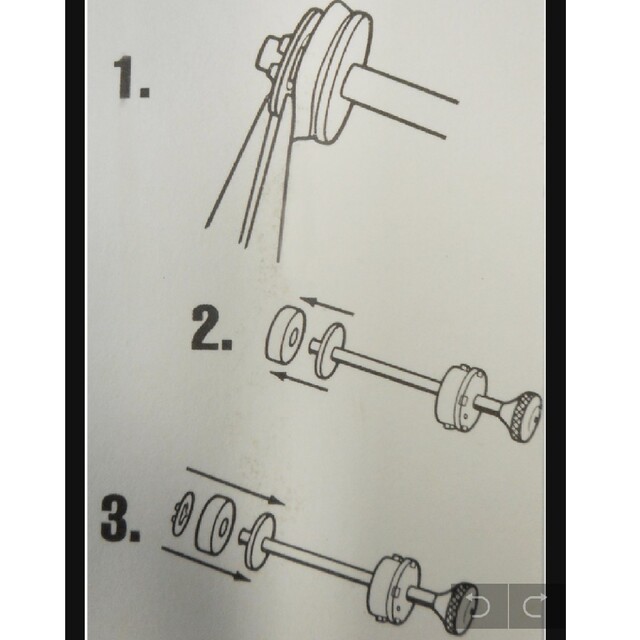 Coleman(コールマン)のコールマン/Coleman  プッシュオンナット  2個 汎用品/社外品 スポーツ/アウトドアのアウトドア(ライト/ランタン)の商品写真