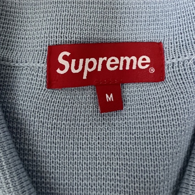supreme gradient stripe zip up cardigan!