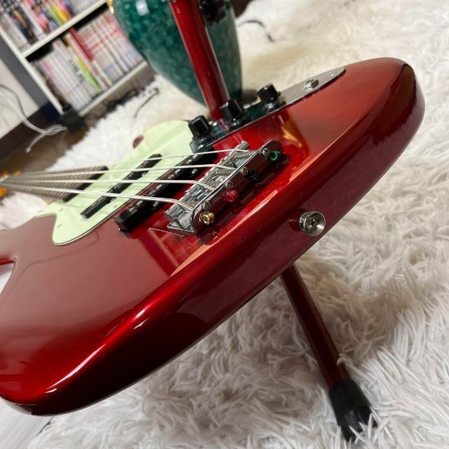 Fernandes(フェルナンデス)の【4308】 FERNANDES JAZZ BASS type red 送料無料 楽器のベース(エレキベース)の商品写真