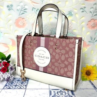 COACH - コーチ トートバッグ ハンドバッグ 可愛い ピンク