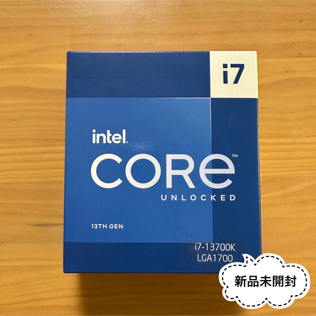 大量入荷 Intel ☆新品未開封 Core Processor☆ i7-13700K PCパーツ