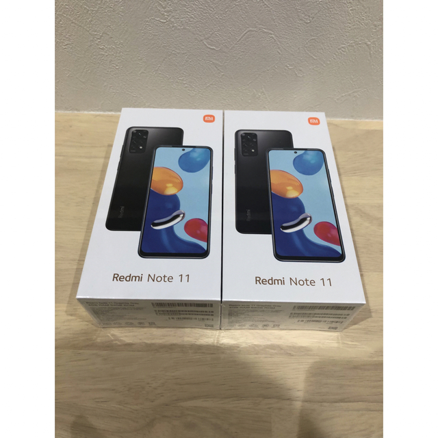 スマホ/家電/カメラ【新品・未使用】 Xiaomi Redmi Note 11