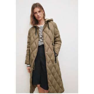 ザラ(ZARA)の【mimimi様専用】zara キルティングロングダウン(ダウンコート)