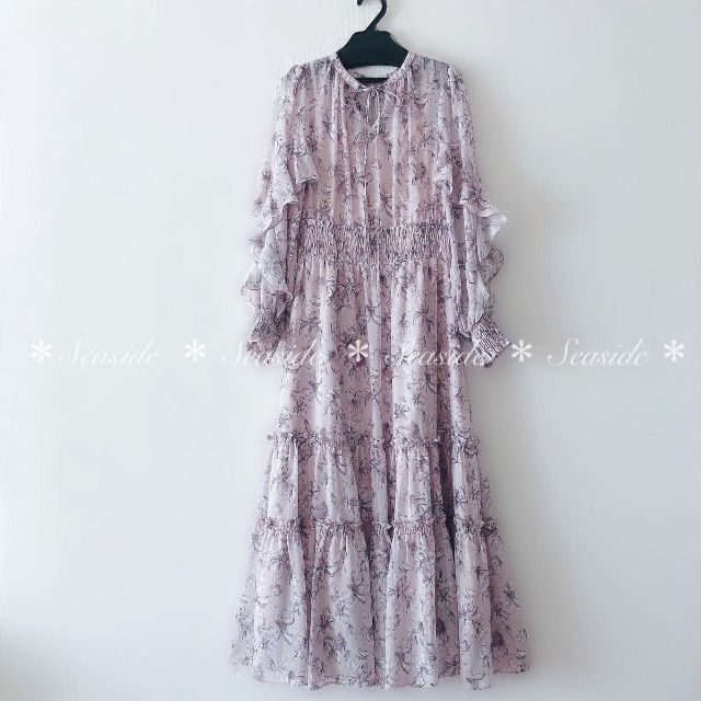 新品♡22年新作 アプワイザーリッシェ ワンピース美人百花 ジャスグリッティー
