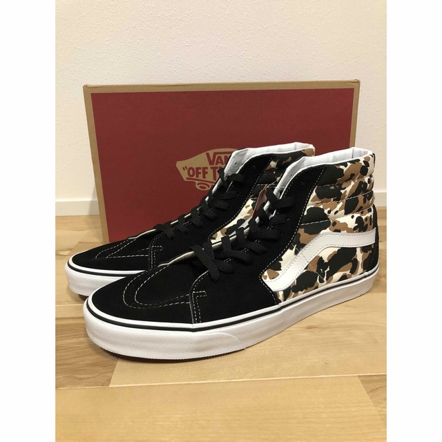 バンズ vans スケートハイ sk8HI カウ柄 30cm - スニーカー