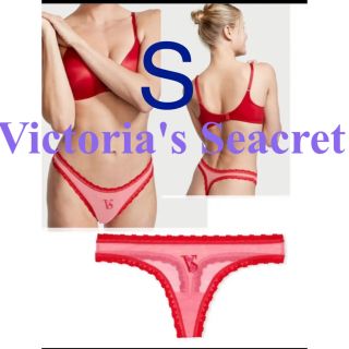 ヴィクトリアズシークレット(Victoria's Secret)のヴィクトリアシークレットVictoria's Seacret Tバック レッドS(ショーツ)