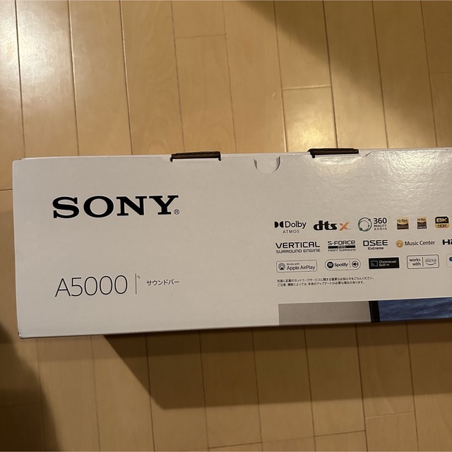 ★新品未使用 SONY サウンドバー HT-A5000★
