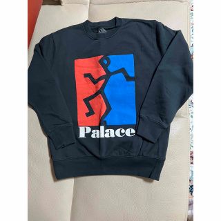 パレス(PALACE)のPALACE P(ISS) HEAD CREW (黒)(スウェット)