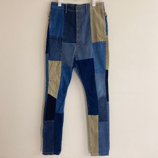 キャピタル(KAPITAL)のゆさま専用 KAPITAL キャピタル パッチワーク ツィッギー ピエロ パンツ(ワークパンツ/カーゴパンツ)