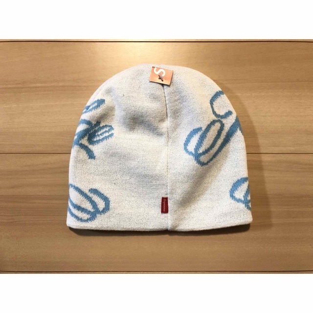 シュプリーム　Knowledge Reigns Beanie　白