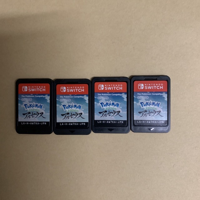 Pokemon LEGENDS アルセウス Switch 4本セット 2