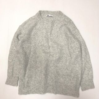 ザラ(ZARA)のZARA ザラ オーバーサイズセーター ニット グレー(ニット/セーター)