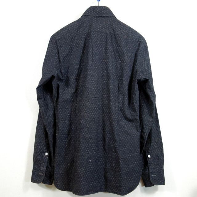 良品】バルバ 格子柄ダンガリーシャツ ダンディライフ BARBA