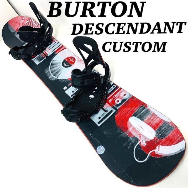 大人気セット】BURTON メンズ スノーボードセット ビンディング付き-