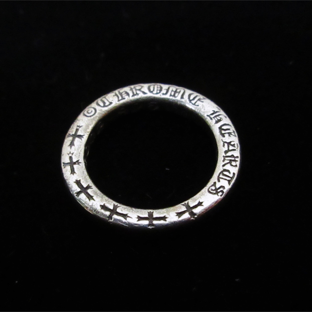 新品本物 Chrome Hearts - 本物 クロムハーツ NTFL シルバーリング 3号