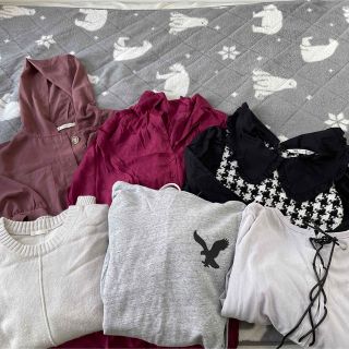 アメリカンイーグル(American Eagle)のレディース　秋服　冬服　まとめ売り　6点セット(ニット/セーター)