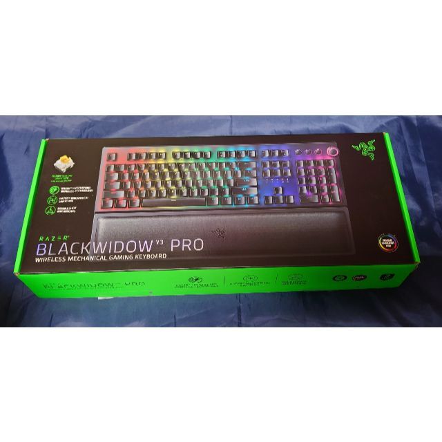 PC周辺機器Razer BlackWidow V3 Pro JP Yellow Switch