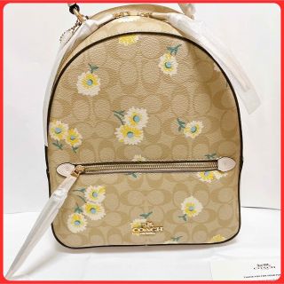 コーチ(COACH)の購入者特典有り コーチ リュック シグネチャー 花柄COACH リュック (リュック/バックパック)