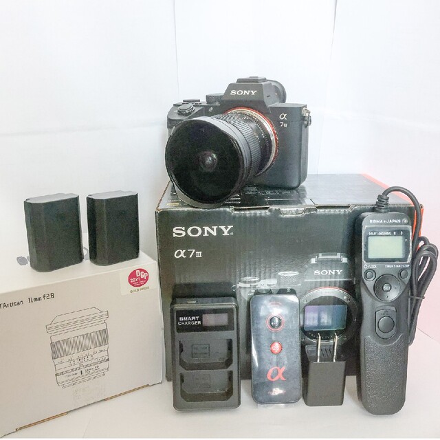 10年保証 SONY α7Ⅲ　レンズ他セット