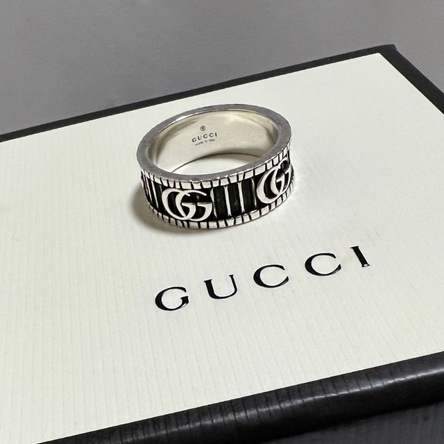 人気の GUCCI/グッチ GUCCI リング18号 メンズ リング リング 18号