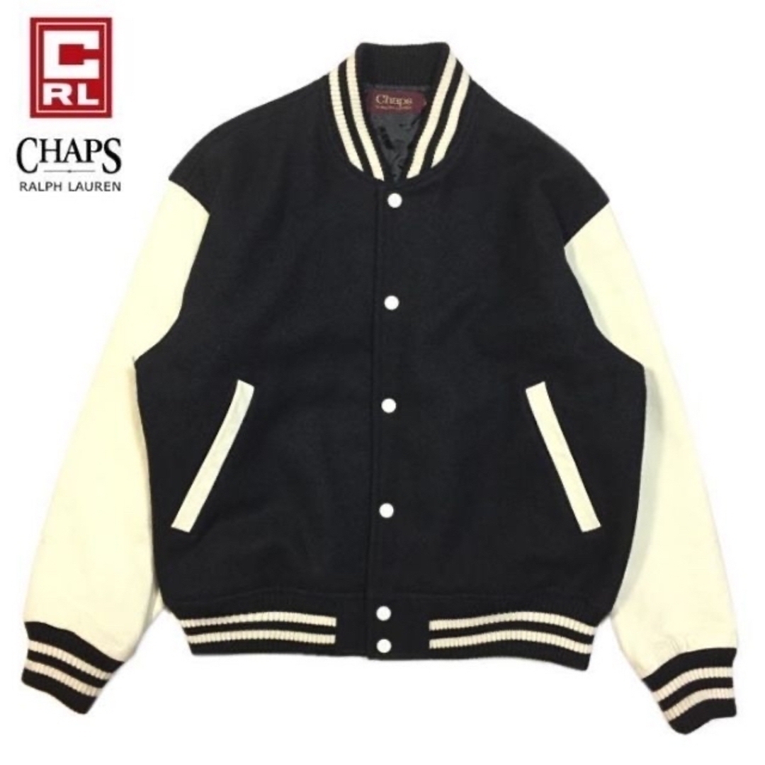 ポロ ジャケット chaps レア ラルフローレン スタジャン polo 90s