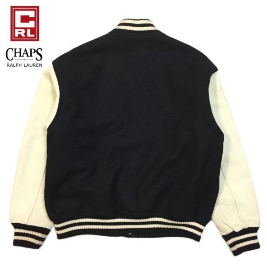 ポロ ジャケット chaps レア ラルフローレン スタジャン polo 90s