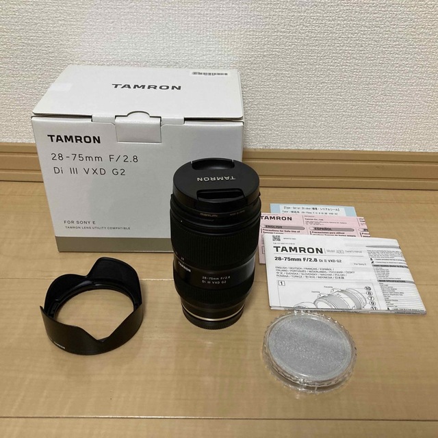 最新コレックション - TAMRON TAMRON 28-75mm Eマウント SONY G2 F2.8