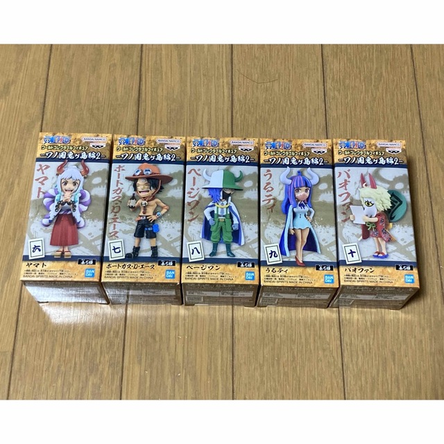 BANPRESTO(バンプレスト)のONE PIECE ワールドコレクタブルフィギュア ワノ国鬼ヶ島編2  5種類 エンタメ/ホビーのフィギュア(アニメ/ゲーム)の商品写真