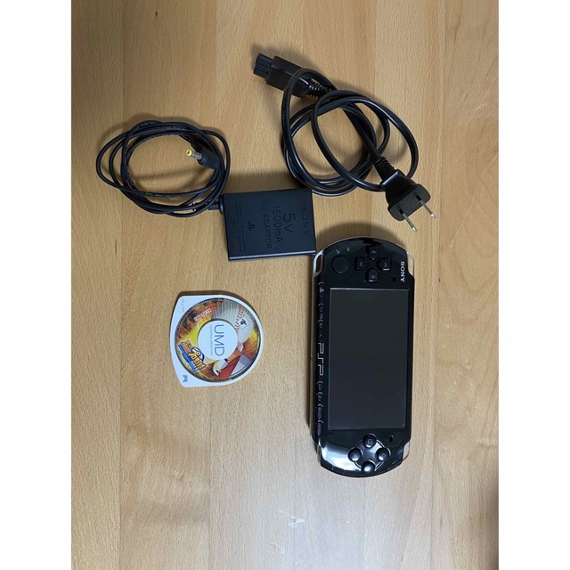 携帯用ゲーム機本体PSP3000 黒　パワプロセット