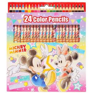 【新品・未開封！！】Disney ディズニー色鉛筆24本セット(色鉛筆)