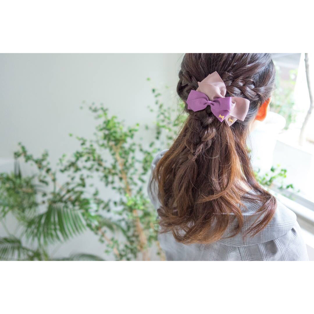 MARIE ALICIA/Angelia May リボンヘアクリップ 3点セット 9