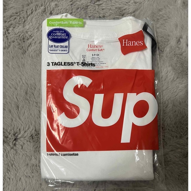 Supreme × Hanes Tシャツ Sサイズ 2枚セット