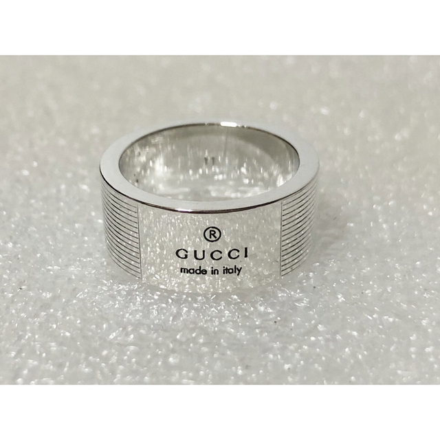 Gucci(グッチ)のグッチ　GUCCI　指輪　シルバー 925 リング silver Gロゴ レディースのアクセサリー(リング(指輪))の商品写真
