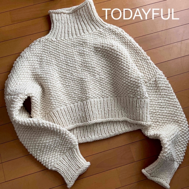 TODAYFUL Pattern Hand Knit