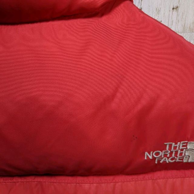 THE NORTH FACE(ザノースフェイス)の【美品】ノースフェイス　ダウンベスト　700フィル　オレンジ レディースのジャケット/アウター(ダウンベスト)の商品写真