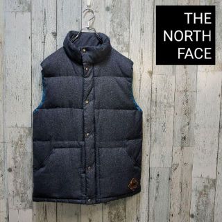 ノースフェイス(THE NORTH FACE) ダウンベスト(メンズ)(グレー/灰色系