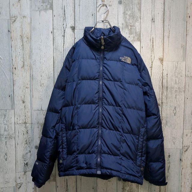 THE NORTH FACE(ザノースフェイス)の【美品】ノースフェイス　ダウンジャケット　700フィル　インナー利用可　 ブルー メンズのジャケット/アウター(ダウンジャケット)の商品写真