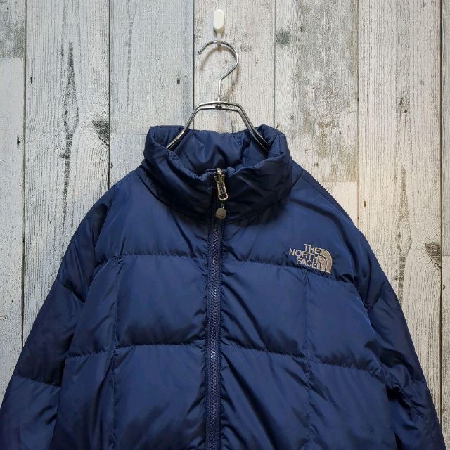 THE NORTH FACE(ザノースフェイス)の【美品】ノースフェイス　ダウンジャケット　700フィル　インナー利用可　 ブルー メンズのジャケット/アウター(ダウンジャケット)の商品写真