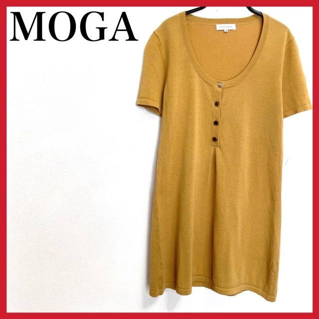 MOGA(モガ)のMOGA/モガ　トップス　L レディースのトップス(カットソー(半袖/袖なし))の商品写真