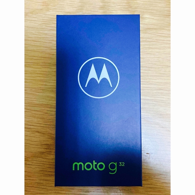 【新品、未開封】MOTOROLA moto g32 ミネラルグレイ