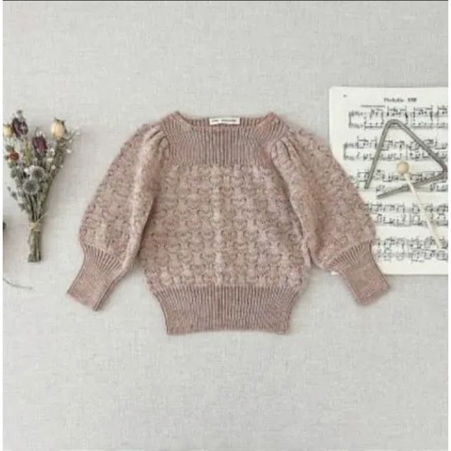 9/17まで出品 soorploom agnes sweater flax 8y