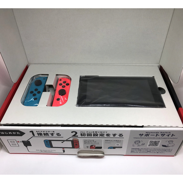 Nintendo Switch(ニンテンドースイッチ)のSwitch本体セット（ネオンカラー） エンタメ/ホビーのゲームソフト/ゲーム機本体(家庭用ゲーム機本体)の商品写真