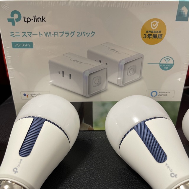 【新品と美品】tp-link スマートプラグ&スマート電球　KL130 インテリア/住まい/日用品のライト/照明/LED(蛍光灯/電球)の商品写真