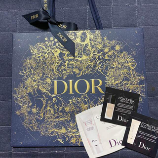 ディオール(Dior)のディオール　DIOR 最新　2022ホリデー　限定　ショッパー　紙袋(ショップ袋)