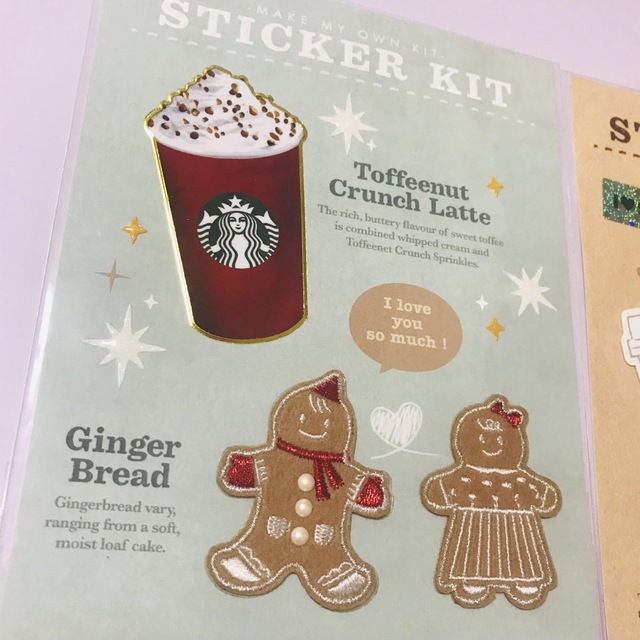 Starbucks Coffee(スターバックスコーヒー)の新品未開封　韓国　スターバックス　スタバ　正規品　ステッカー インテリア/住まい/日用品の文房具(シール)の商品写真