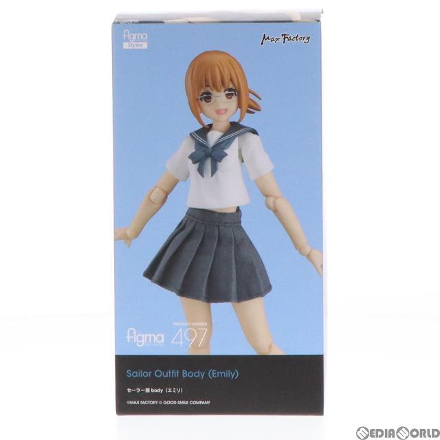 figma(フィグマ) 497 セーラー服body(エミリ) figma styles(フィグマ スタイルズ) 完成品 可動フィギュア マックスファクトリー