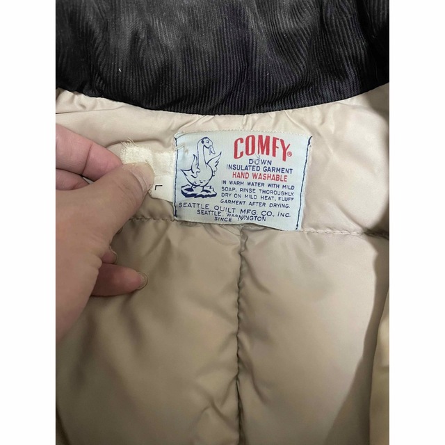 60's COMFY ダウンジャケット Made in USA メンズのジャケット/アウター(ダウンジャケット)の商品写真